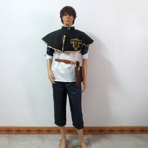 Black Clover Asta Bull Christmas Party Halloween Uniform Outfit Cosplay Costume Customize Any Size