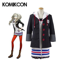 Load image into Gallery viewer, Persona 5 Anne Takamaki Dress Cosplay Costume Christmas Halloween Jacket Coat Dress Skirt Shirt Stockings for Girl Woman