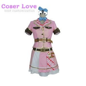 Aikatsu Friends! Yuuki Aine cosplay Costume Halloween Christmas Costume